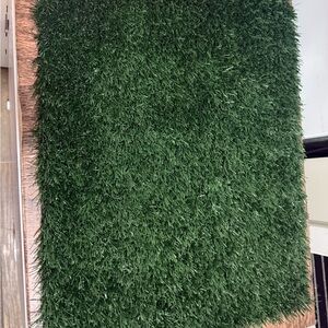 Green Artificial Grass Rug